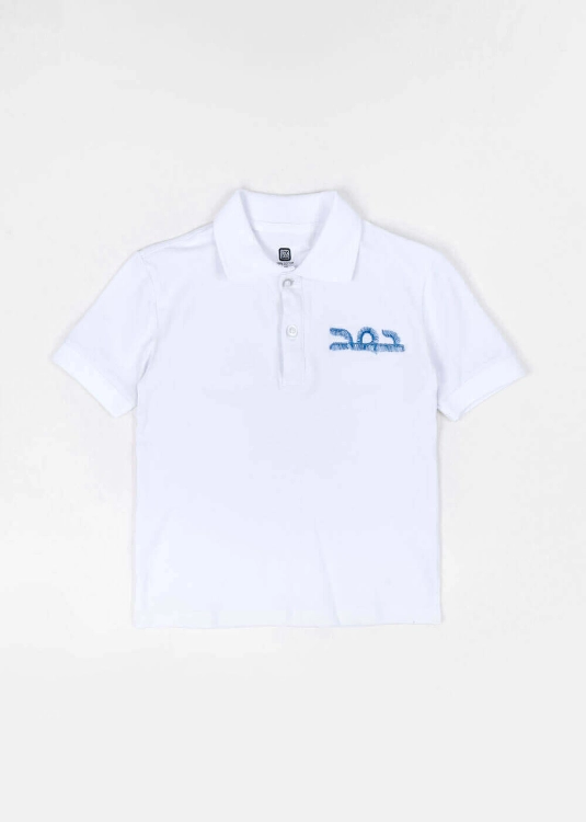 Picture of Boys Kinder Garden School Uniform B2 - White/Blue (With Name Embroidery Option)