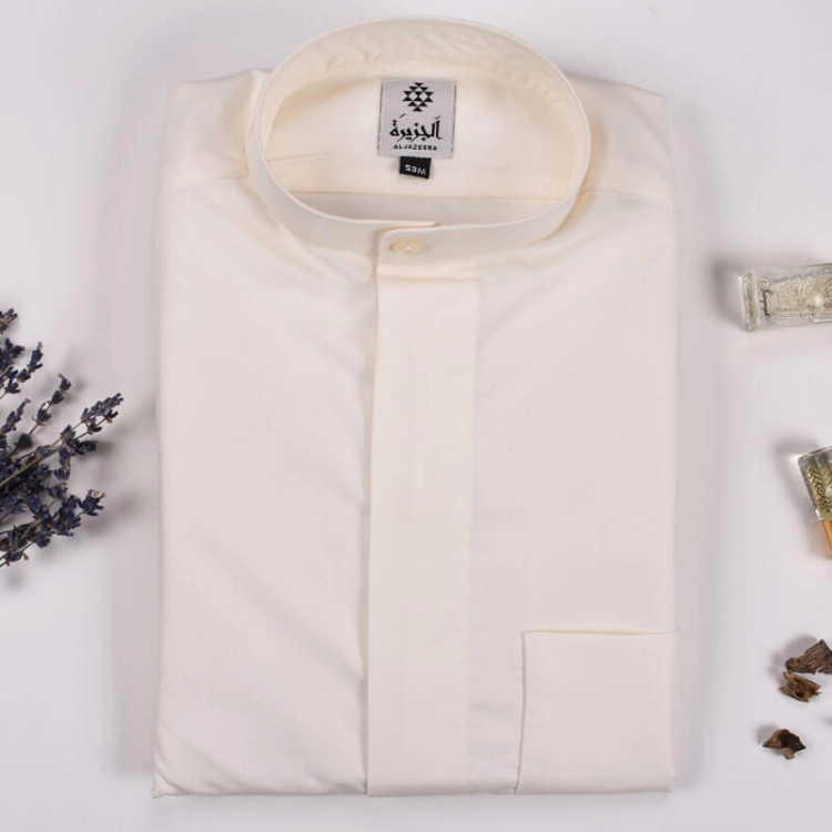 Picture of Beige Summer Dishdasha Al Jazeera For Men (With Name Embroidery)