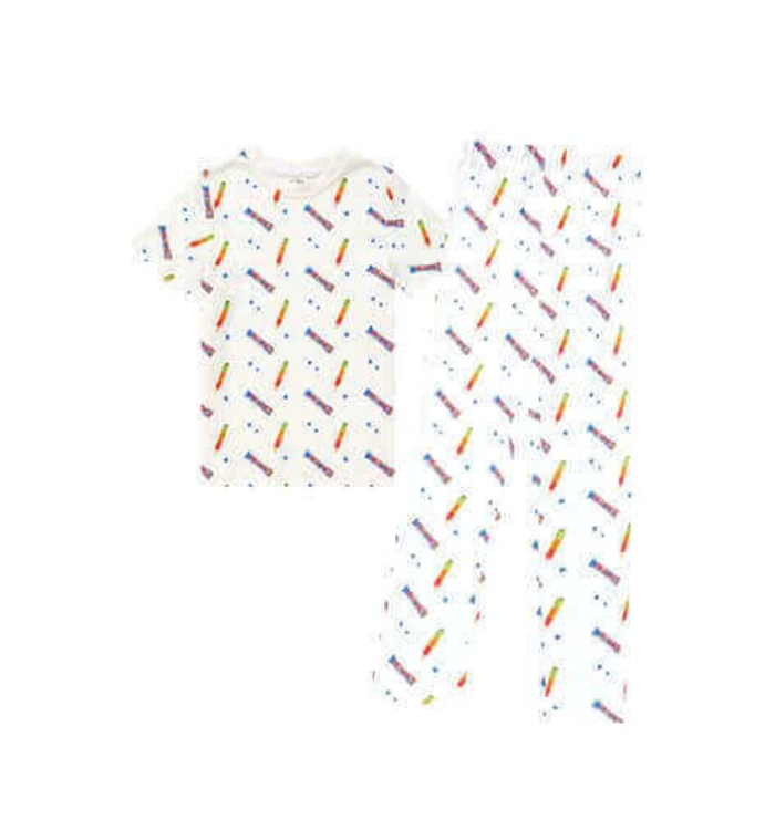 Picture of Sarokh Ice Cream Top And Pajama Set