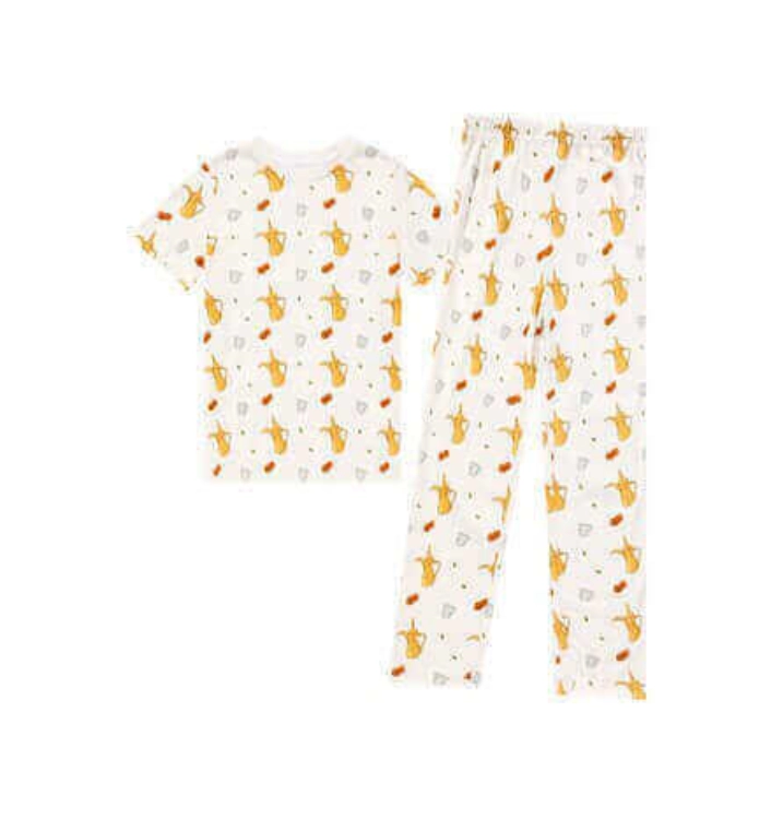 Picture of Arabic Coffee Top And Pajama Set