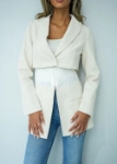 Picture of Beige Corset Blazer Suit For Women
