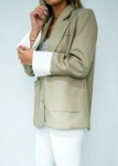 Picture of 7374 Khaki Blazer For Women