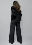 Picture of 7379 Black Blazer And Pant Set For Women
