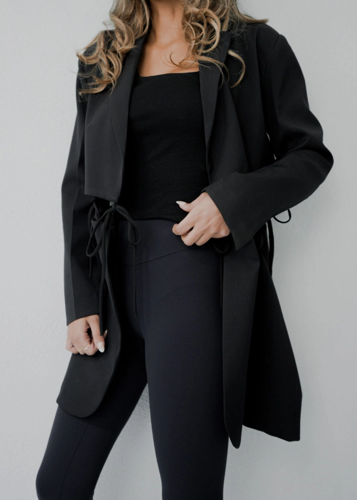 Picture of 7372 Black Blazer For Women