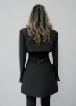 Picture of 7373 Black Blazer For Women
