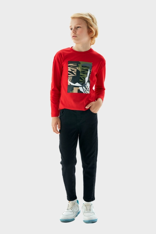 Picture of B&G Elasticated Waist Denim Pants For Boys NB3216