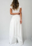 Picture of 7376 White Pant For Women