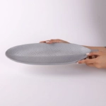 Picture of Silver Feather Plate For Decor