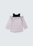 Picture of Black And Beige Dress For Girls