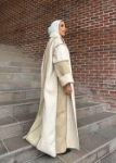 Picture of Beige Winter Furwa Mix Design For Women