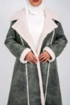 Picture of Multi-Color 7483 Furwa With Broad Collar For Women FW2023