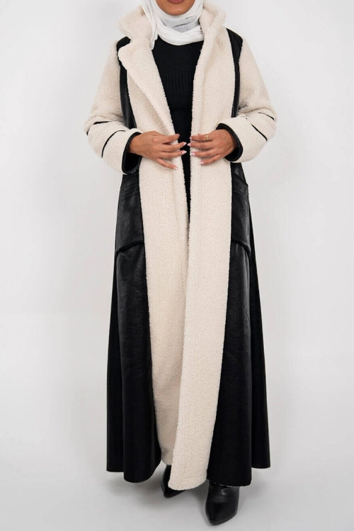 Picture of 7482 Black Furwa With Side Pockets (Mother Daughter Collection)