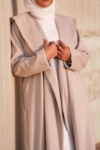 Picture of 7464 Light Grey Furwa For Women FW1-23