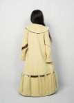 Picture of 7464 Yellow Light Furwa With Knot Bottom For Girls FW1-23