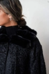 Picture of 7462 Black Light Furwa For Women
