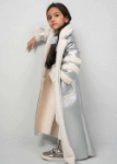 Picture of 7481 Silver Furwa With Side Pockets FW2023