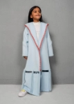 Picture of 7464 Light Blue Light Furwa With Knot Bottom For Girls FW1-23