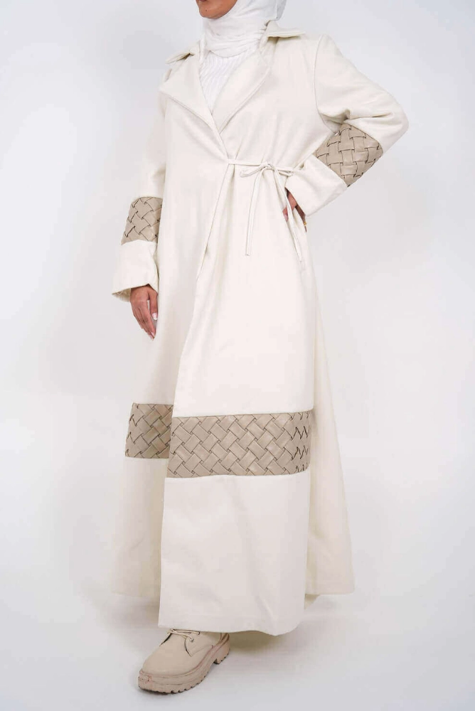 Picture of Multi-Color 7484 Furwa With Sleeve Design For Women