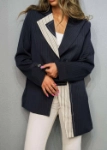 Picture of 7454 Black Blazer For Women