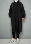 Picture of 7501 Black Long Coat For Women