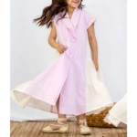 Picture of Kobi Pink Daraa With Side Flares For Girls