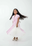 Picture of Kobi Pink Daraa With Side Flares For Girls