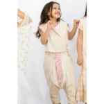 Picture of Pink Sherwal With Vest Ramadan Set For Girls (With Name Embroidery Option)