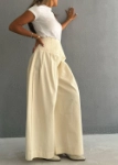 Picture of 7377 Off White Pant For Women