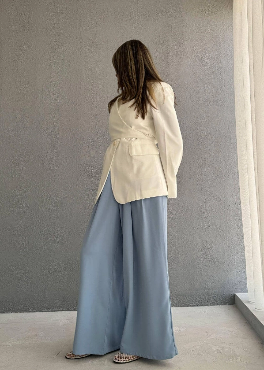 صورة 7391 بنطلون أزرق نسائي