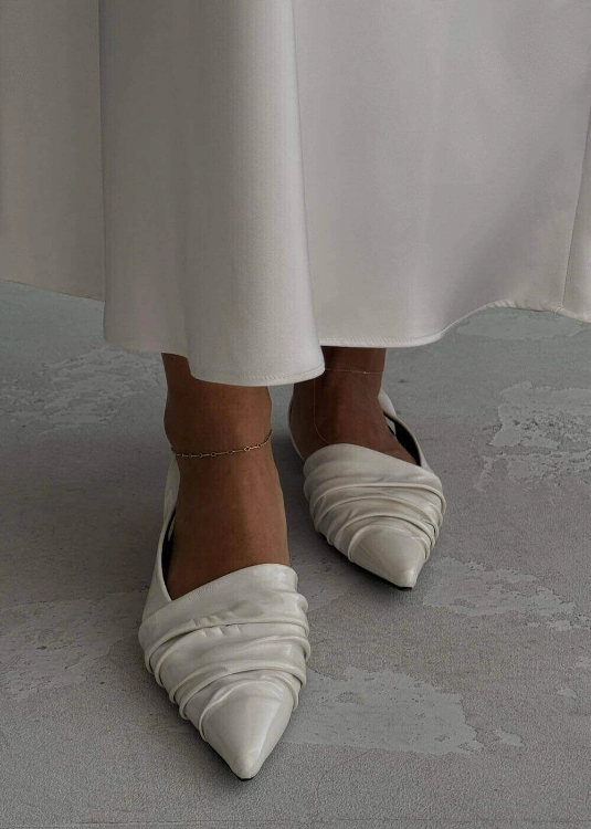 Picture of 7633 White Shoes For Women