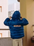 Picture of Multi-Color Winter Jacket With Hoodie For Kids
