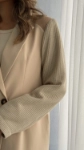 Picture of 7686 Light Beige Coat For Women
